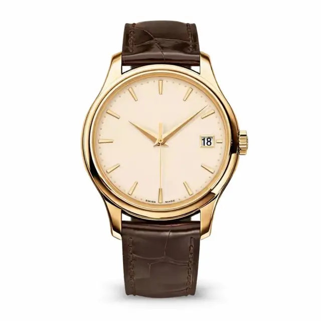 Calatrava 5227J-001 “Yellow Gold Ivory Dial”